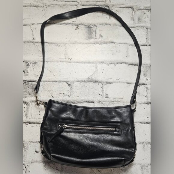 Kate and Mel Black Faux Leather Purse - Picture 5 of 14